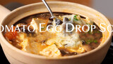 [Food]Healthy & simple | Low-fat tomato egg drop soup | Jrake