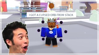 I Got A Cursed Orb From Reward Stack Trolling | A Universal Time | Roblox |