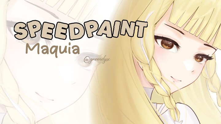 Anime Sedih, Maquia?? [Speedpaint]