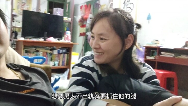 If you want to keep your man from cheating, grab his legs!