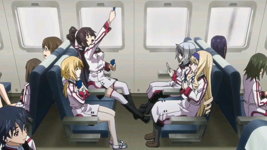 Infinite Stratos episode 1 - BiliBili