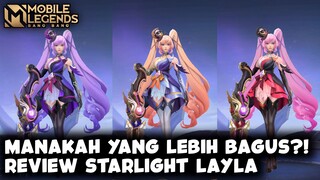 BUSET!! PAINTED SKINNYA DAPET DUA?! REVIEW STARLIGHT LAYLA | MOBILE LEGENDS BANG BANG