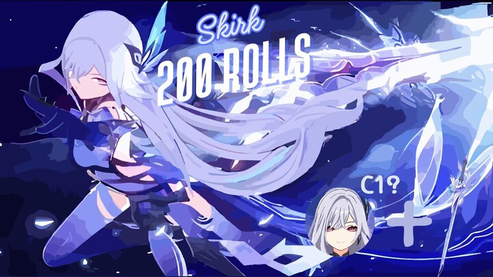 200 Rolls for Skirk, Can I get C1R0? | Genshin Impact