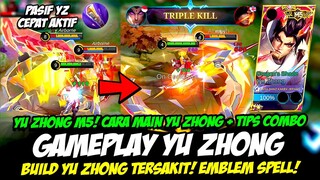 GAMEPLAY YU ZHONG M5 SKIN + COMBO YU ZHONG ❗ BUILD YU ZHONG TERSAKIT❗ TUTORIAL YU ZHONG TOP GLOBAL