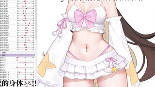 自学live2d三个月 完整全身物理进阶版🥺