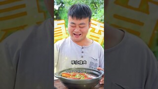 mukbang: This time Ermao made the wrong choice again, Songsong had more braised pork！