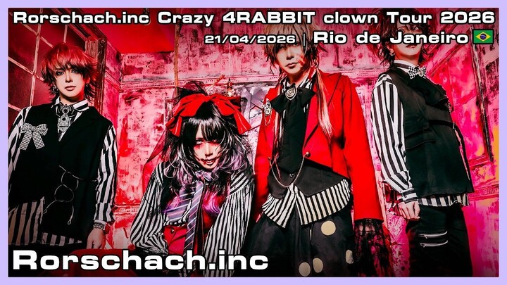 Rorschach.inc - Rorschach.inc Crazy 4RABBIT clown Tour 2026 - 21/04/2026