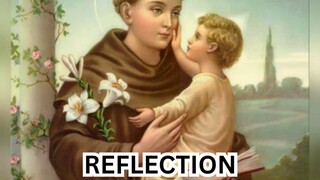 (Reflection) Friday, June 13, 2025 Memorial of Saint Anthony of Padua, Priest and Doctor of the Chur