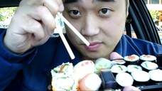 ASMR EATING SOUNDS | MUKBANG - 초밥 SUSHI #2 & FANTA DRINK
