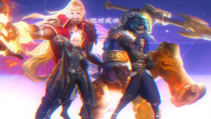 Facing the two of us, master and disciple!