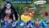 GUINEVERE BLUE BUILD ONE HIT COMBO | 100% LIFESTEAL |  MOBILE LEGENDS