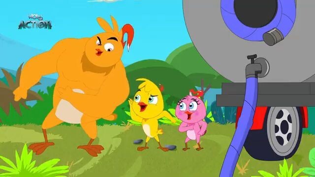 Water Shortage Problem _Foxie vs Chickens_Eena Meena Deeka S03_ Ding Dong Bell _