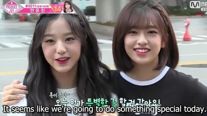 An Yujin and Jang Won-young’s Happy Moments on PD48