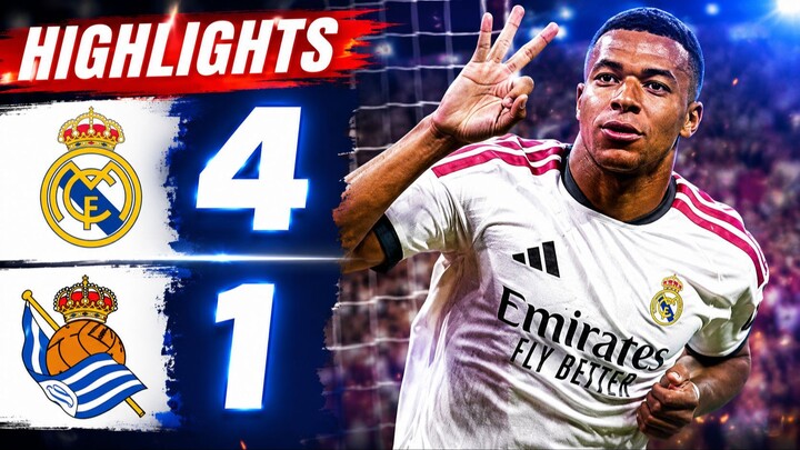 HIGHLIGHTS | Real Madrid 4-1 Real Sociedad | LaLiga
