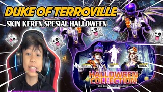 CUMA 2000 DM!! REVIEW SKIN HALLOWEEN TERBARU BISA PAKAI EMOT SAMBIL JALAN