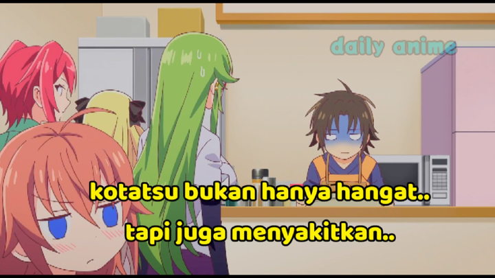 bukan hanya hangat tapi juga menyakitkan