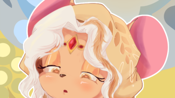 Tom and Jerry Mobile Game: Xueli’s New Golden Skin (Abundant Golden Ear) – Finger-Painting Process ✨