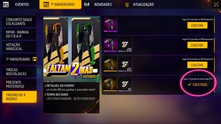 CORRE!! ESCOLHA SUA CALÇA ANGELICAL, INCUBADORA GRÁTIS E CALENDÁRIO SEMANAL - NOVIDADES FREE FIRE