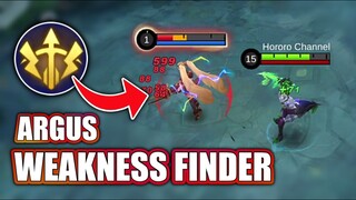 ARGUS MIGHT COME BACK WITH THIS | WEAKNESS FINDER IN NEW TALENT