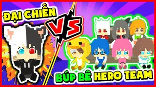 NOOB KAMUI ĐIỀU KHIỂN TOÀN BỘ BÚP BÊ HERO TEAM SIÊU MẠNH ĐẠI CHIẾN BÚP BÊ SIRO | BỘ ĐÔI SIÊU QUẬY