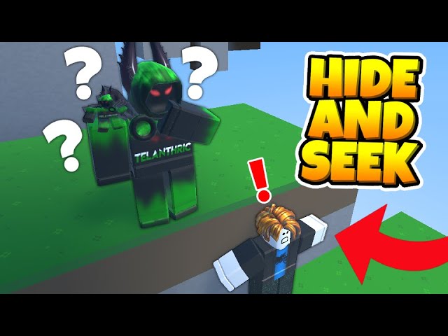 I used CHEATS to WIN Hide & Seek on Roblox Bedwars! - BiliBili