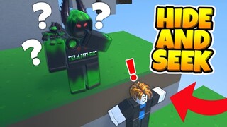 Roblox BedWars HIDE AND SEEK...