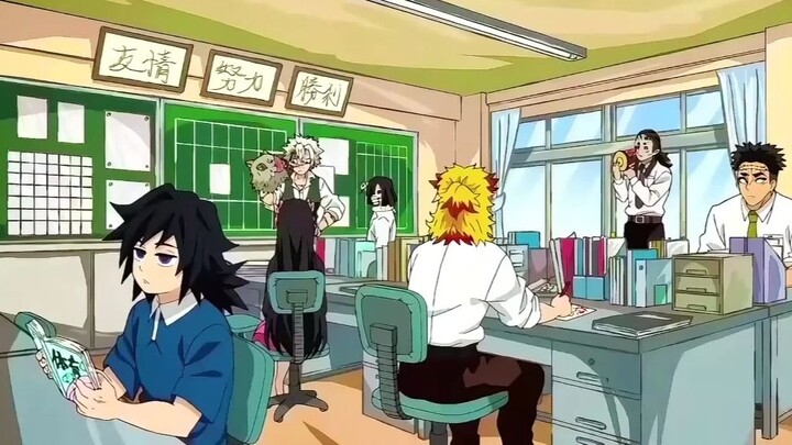 Apa yang akan terjadi ketika para Pilar menjadi guru, dan Nezuko serta yang lainnya menjadi murid me