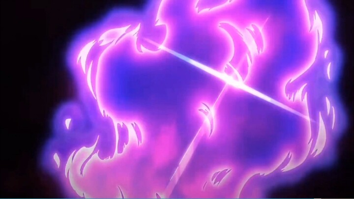 Setelah bertahun-tahun, Zoro menggunakan "Api Naga Gaya Satu Pedang"