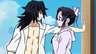 [Yiyong Bidong Butterfly Ninja] Kimetsu no Yaiba Beach Vacation Finale Makanan Anjing Buatan Sendiri Untuk Doujin Animation