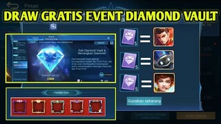 DRAW GRATIS EVENT DIAMOND VAULT!!! GINI CARA DAPETIN DRAW GRATISNYA
