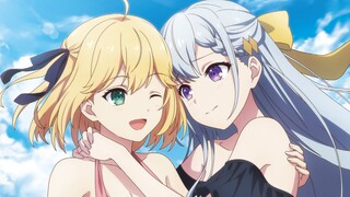 【中日字幕】转生王女和天才千金的魔法革命 OP完整版「アルカンシェル」花たん