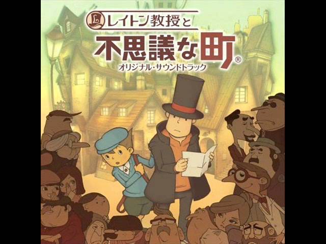 Professor Layton And The Curious Village Ost 26 The Village Starts Moving High Quality Version Bilibili