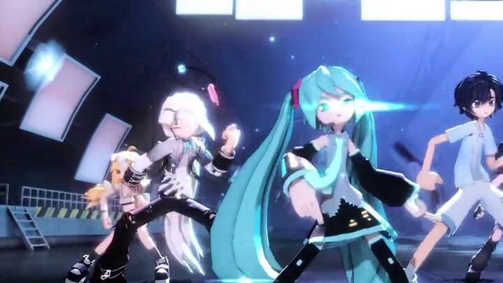 [MMD Dunia Cekung-cembung/Dirancang sendiri + Hatsune] "Jelaskan mimpi tanpa akhir itu!"