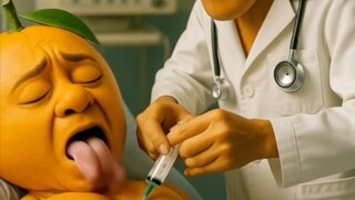 Born tung brother medicine kill muscle orange, freshly squeezed orange juice tastes good ah
