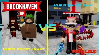 KURIR NAKAL, PAKET BERISI PONSEL DITUKAR | BROOKHAVEN 🏡 RP | ROBLOX INDONESIA