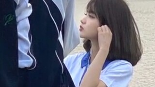 原来她稍微打扮一下，还蛮好看的