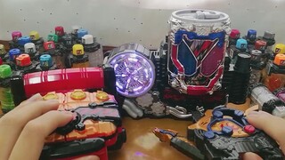 Genius DJ Katsuragi Takumi plays music online - using Kamen Rider Build belt to play music (wrong)