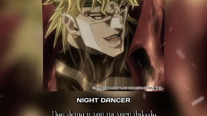 Dio Brando (Night Dancer) song cover