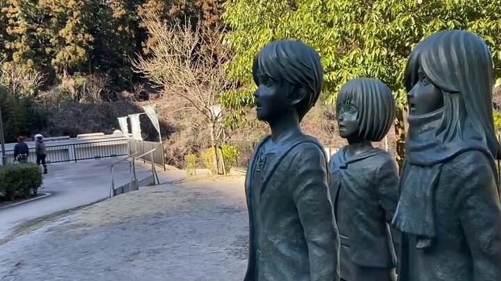 Tur Tanah Suci Attack on Titan | Sarang Isayama Hajime | Kota Hita, Prefektur Oita [Attack on Titan]