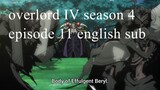OVERLORD IV episode 11 ENGLISH SUB