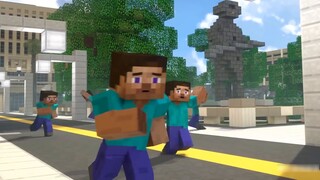 Minecraft "Khoảnh khắc xấu hổ 316" lồng tiếng hài hước: Steve đào đá và phát hiện ra hang kim cương