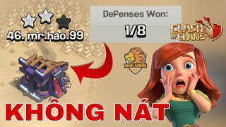 New Base TH15 CÙI BẮP Thủ 8 LƯỢT WAR 50 vs 50 KHÔNG NÁT  Clash of clans | Akari Gaming