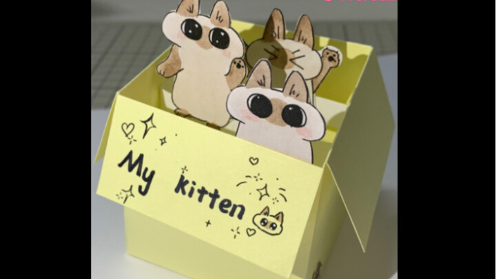 دورة تعليمية لصناعة علب ورق مجسمة ظريفة بشكل مذهل