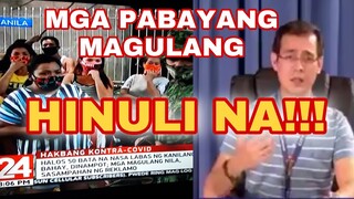 NEWS ALERT - HINULI NA ANG MGA PABAYANG MAGULANG