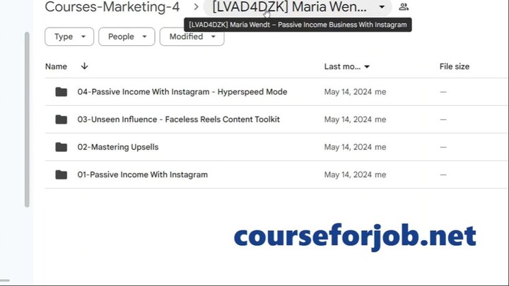 Maria Wendt – Passive Income Business With Instagram