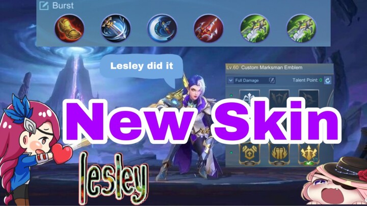New Lesley Starlight limited Skin