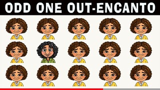 Spot The Odd One Out Encanto #riddles 91 | Encanto riddles | Encanto Quiz