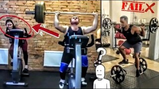 ไอเดียโง่ๆ ที่ Gym Fails 2021 เมื่อสมองของคุณหยุดทำงาน พยายามอย่าหัวเราะ