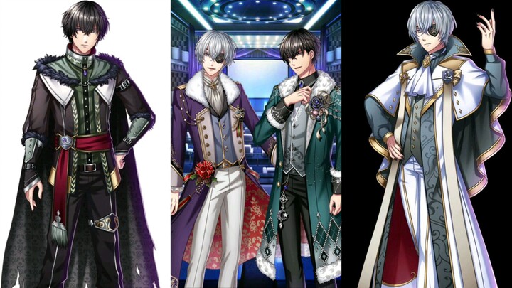 Gilbert x Gary Twins Anime 🤍🖤