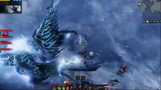 Lost Ark Reaper Gameplay Guardian Raid Boss Ice Hellgaia